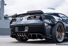 Load image into Gallery viewer, 2013-2019 Corvette C7 Z51 ROX Style Rear Diffuser - Carbonado