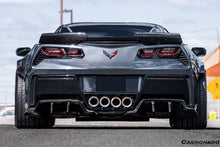 Load image into Gallery viewer, 2013-2019 Corvette C7 Z51 ROX Style Rear Diffuser - Carbonado