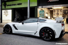 Load image into Gallery viewer, 2013-2019 Corvette Z06 Grandsport AR Style Carbon Fiber Side Skirts - Carbonado Aero