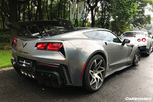Load image into Gallery viewer, 2013-2019 Corvette Z06 Grandsport AR Style Carbon Fiber Side Skirts - Carbonado