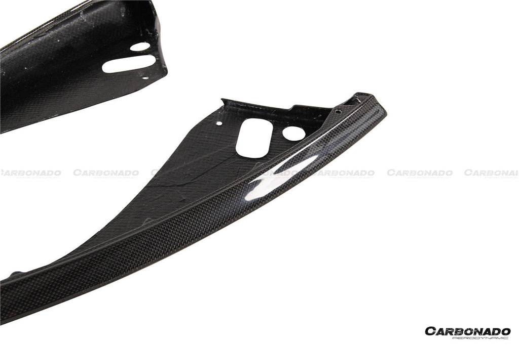 2017-2026 Ferrari 812 Superfast GTS OEM Style Dry Carbon Fiber Front Side Splitter