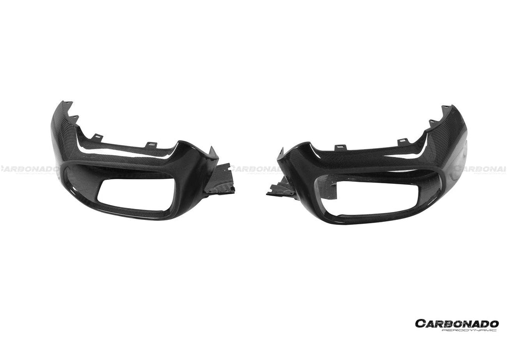 2017-2026 Ferrari 812 Superfast & GTS OEM Style Dry Carbon Fiber Rear Side Diffuser