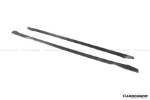 Load image into Gallery viewer, 2021-2024 BMW M3 G80  G81 M4 G82   G83 MTN Style DRY Carbon Fiber Side Skirts
