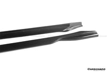 Load image into Gallery viewer, 2021-2024 BMW M3 G80 &amp; G81 M4 G82 &amp; G83 MTN Style DRY Carbon Fiber Side Skirts - Carbonado