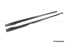 Load image into Gallery viewer, 2021-2024 BMW M3 G80  G81 M4 G82   G83 MTN Style DRY Carbon Fiber Side Skirts