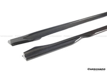 Load image into Gallery viewer, 2021-2024 BMW M3 G80  G81 M4 G82   G83 MTN Style DRY Carbon Fiber Side Skirts
