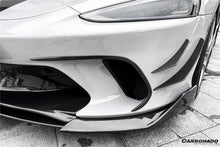 Load image into Gallery viewer, 2020-2023 McLaren GT WP Style DRY Carbon Fiber Front Canards - Carbonado Aero