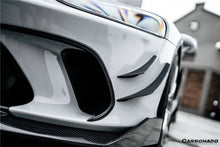 Load image into Gallery viewer, 2020-2023 McLaren GT WP Style DRY Carbon Fiber Front Bumper Air Vents - Carbonado Aero