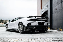 Load image into Gallery viewer, 2020-2023 McLaren GT WP Style DRY Carbon Fiber Rear Bumper Side Winglets - Carbonado