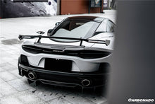 Load image into Gallery viewer, 2020-2023 McLaren GT WP Style DRY Carbon Fiber Rear Bumper Side Canards - Carbonado Aero
