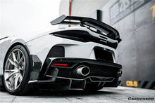 Load image into Gallery viewer, 2020-2023 McLaren GT WP Style DRY Carbon Fiber Rear Bumper Side Canards - Carbonado Aero