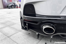Load image into Gallery viewer, 2020-2023 McLaren GT WP Style DRY Carbon Fiber Rear Bumper Side Canards - Carbonado Aero