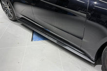Load image into Gallery viewer, 2024-2025 Porsche Panamera 976 OD Style Dry Carbon Fiber Side Skirts - Carbonado