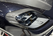 Load image into Gallery viewer, 2024-2025 Porsche Panamera 976 OD Style Dry Carbon Fiber Headlight Eyelid Eyebrow Cover