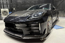 Load image into Gallery viewer, 2024-2025 Porsche Panamera 976 ODV1 Style Dry Carbon Fiber Front Lip - Carbonado