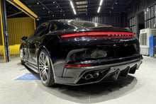 Load image into Gallery viewer, 2024-2025 Porsche Panamera 976 OD Style Dry Carbon Fiber Rear Diffuser Lip - Carbonado