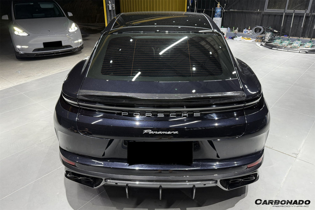 2024-2025 Porsche Panamera 976 OD Style Dry Carbon Fiber Trunk Spoiler