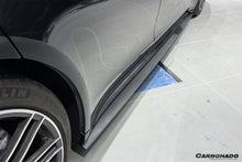 Load image into Gallery viewer, 2024-2025 Porsche Panamera 976 OD Style Dry Carbon Fiber Side Skirts - Carbonado