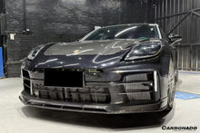 Load image into Gallery viewer, 2024-2025 Porsche Panamera 976 OD Style Dry Carbon Fiber Headlight Eyelid Eyebrow Cover