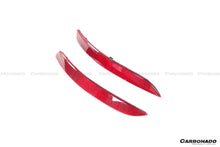 Load image into Gallery viewer, 2019-2024 Porsche 911 992 Carrera    S    4    4S    Targa    Cabriolet GT3 Style Rear Bumper Red Reflector Panels
