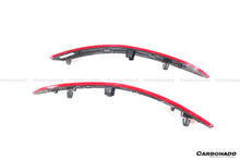 Load image into Gallery viewer, 2019-2024 Porsche 911 992 Carrera    S    4    4S    Targa    Cabriolet GT3 Style Rear Bumper Red Reflector Panels