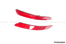 Load image into Gallery viewer, 2019-2024 Porsche 911 992 Carrera    S    4    4S    Targa    Cabriolet GT3 Style Rear Bumper Red Reflector Panels