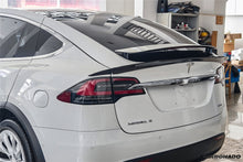Load image into Gallery viewer, 2016-2025 Tesla Model X SUV BS Style Carbon Fiber Trunk Spoiler