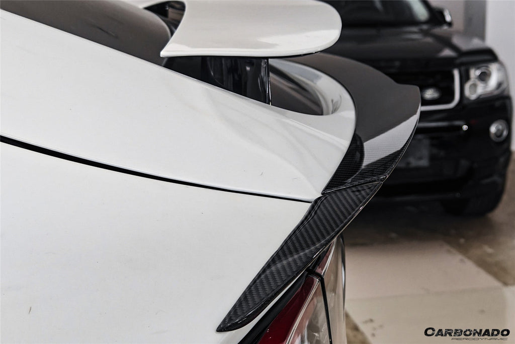 2016-2025 Tesla Model X SUV BS Style Carbon Fiber Trunk Spoiler