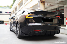 Load image into Gallery viewer, 2024-UP Tesla Model 3 Highland RWD &amp; AWD Fast Style Carbon Fiber Pattern Look body kit