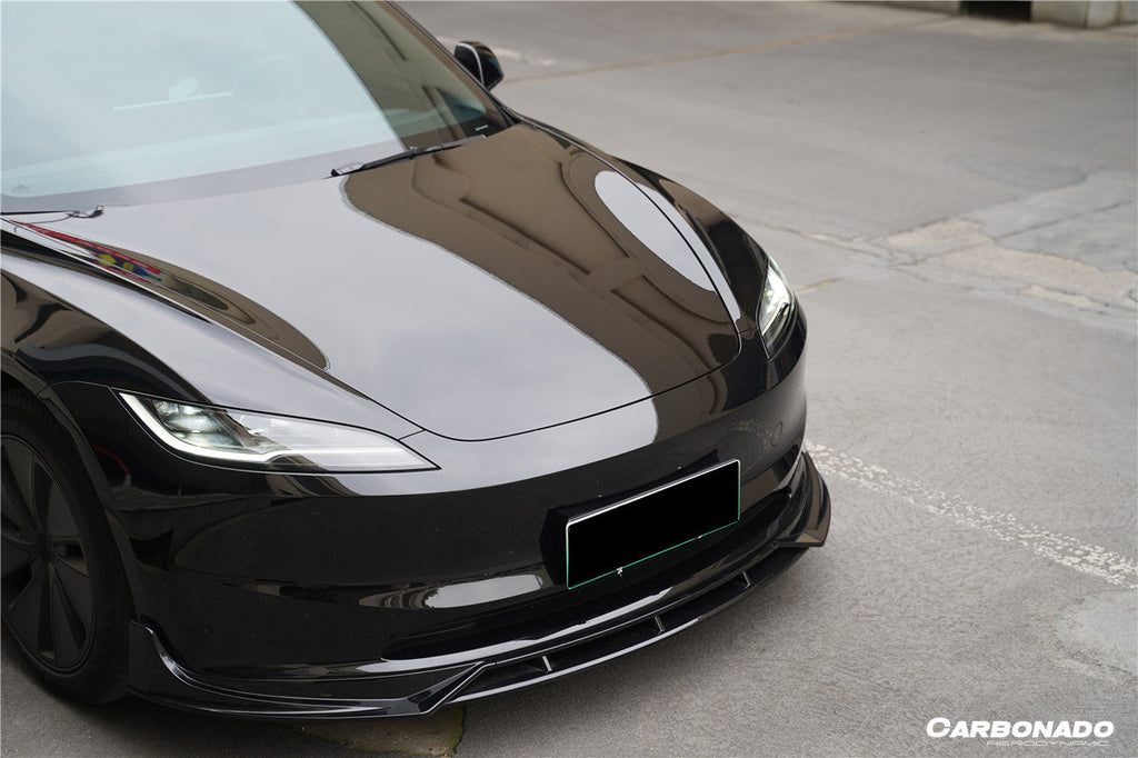 2024-UP Tesla Model 3 Highland RWD & AWD Fast Style Carbon Fiber Pattern Look body kit
