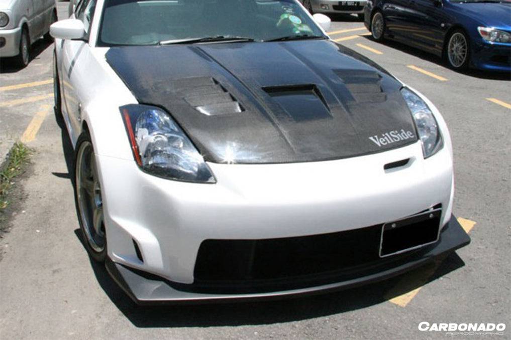 2003-2005 Nissan 350Z VT Style Hood - Carbonado Aero