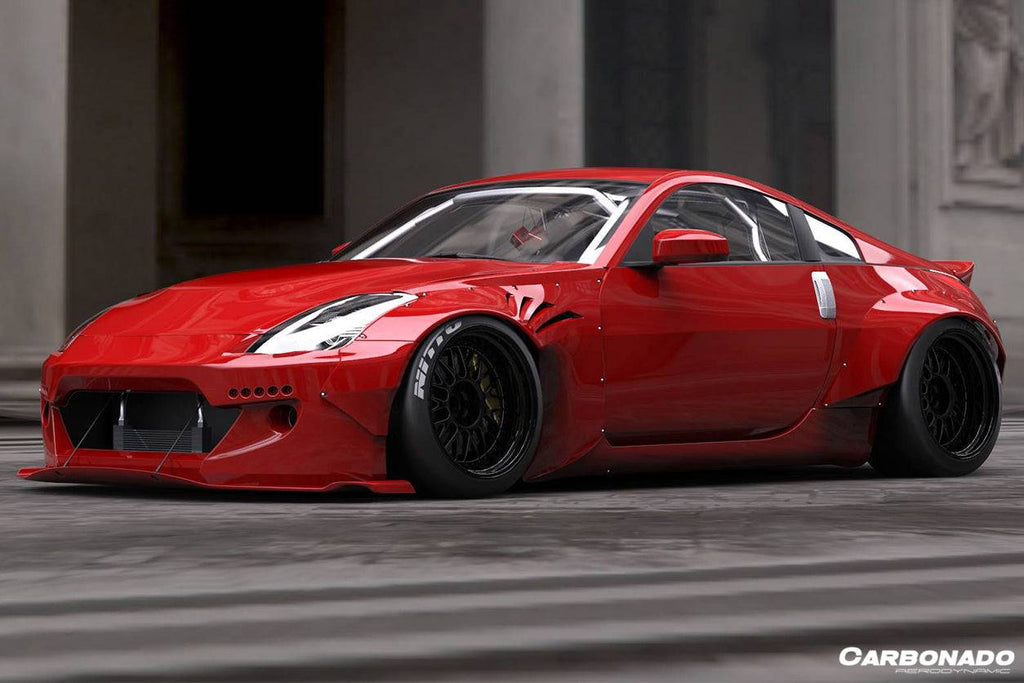 2003-2008 Nissan 350Z BRY Style Wide Body Kit - Carbonado Aero