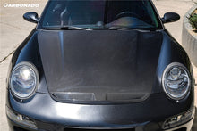 Load image into Gallery viewer, 2005-2012 Porsche 987 Cayman    Boxster and 997 Carrera TA Style Hood