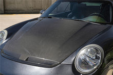 Load image into Gallery viewer, 2005-2012 Porsche 987 Cayman &amp; Boxster and 997 Carrera TA Style Hood - Carbonado