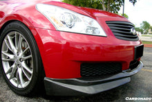 Load image into Gallery viewer, 2007-2009 Infiniti G35/G37 Sedan JP Style Front Lip - Carbonado Aero