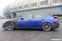Load image into Gallery viewer, 2007-2013 Infiniti G25/G35/G37 Sedan ELT Style Side Skirts - Carbonado
