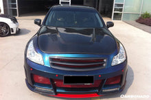 Load image into Gallery viewer, 2007-2009 Infiniti G35/G37 Sedan BS Style Hood - Carbonado