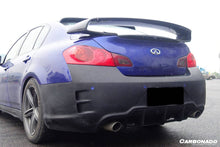 Load image into Gallery viewer, 2007-2013 Infiniti G25/G35/G37 Sedan ELT Style Rear Bumper - Carbonado Aero