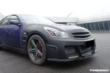 Load image into Gallery viewer, 2007-2009 Infiniti G25/G35/G37 Sedan ELT Style Front Bumper - Carbonado Aero