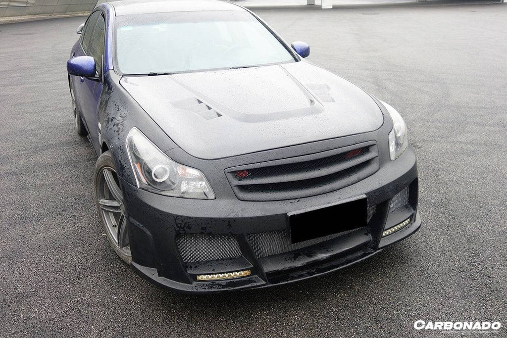 2007-2009 Infiniti G35/G37 Sedan BS Style Hood - Carbonado Aero