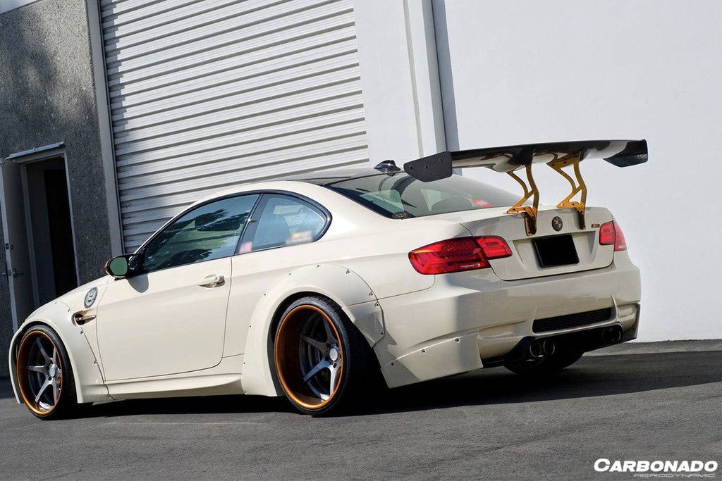2008-2012 BMW M3 E92/E93 LP Style Rear Cap Splitters - Carbonado Aero