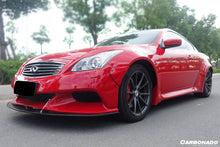 Load image into Gallery viewer, 2008-2015 Infiniti G37S Coupe DE Style Front Bumper - Carbonado Aero