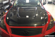 Load image into Gallery viewer, 2008-2015 Infiniti G37S Coupe BS Style Hood - Carbonado