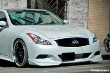 Load image into Gallery viewer, 2008-2015 Infiniti G37s Coupe BSD Style Front Lip - Carbonado Aero