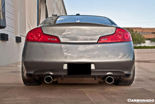 Load image into Gallery viewer, 2008-2015 Infiniti G37s Coupe DTM-I Style Carbon Fiber Rear Lip - Carbonado Aero