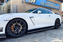 Load image into Gallery viewer, 2008-2016 Nissan GTR R35 CBA/DBA VA-II Style Carbon Fiber Side Skirts Under Board - Carbonado Aero
