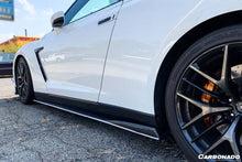 Load image into Gallery viewer, 2008-2016 Nissan GTR R35 CBA/DBA VA-II Style Carbon Fiber Side Skirts Under Board - Carbonado Aero