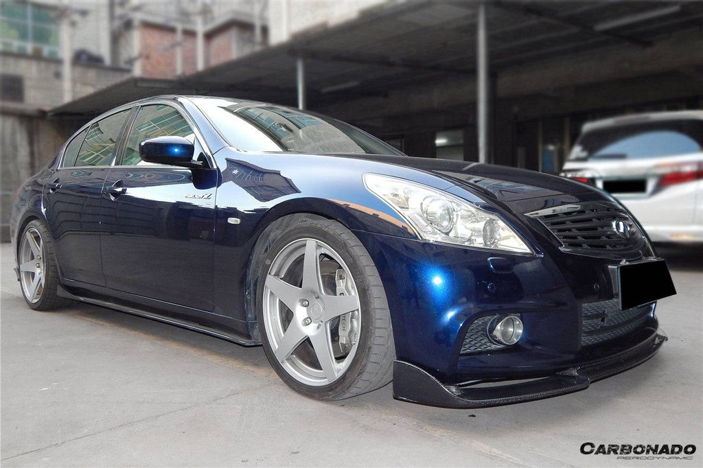 2010-2013 Infiniti G25/G37 Sedan EU Style Front Bumper - Carbonado Aero