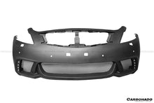 Load image into Gallery viewer, 2010-2013 Infiniti G25/G37 Sedan WD Style Front Bumper w/Led Light - Carbonado Aero