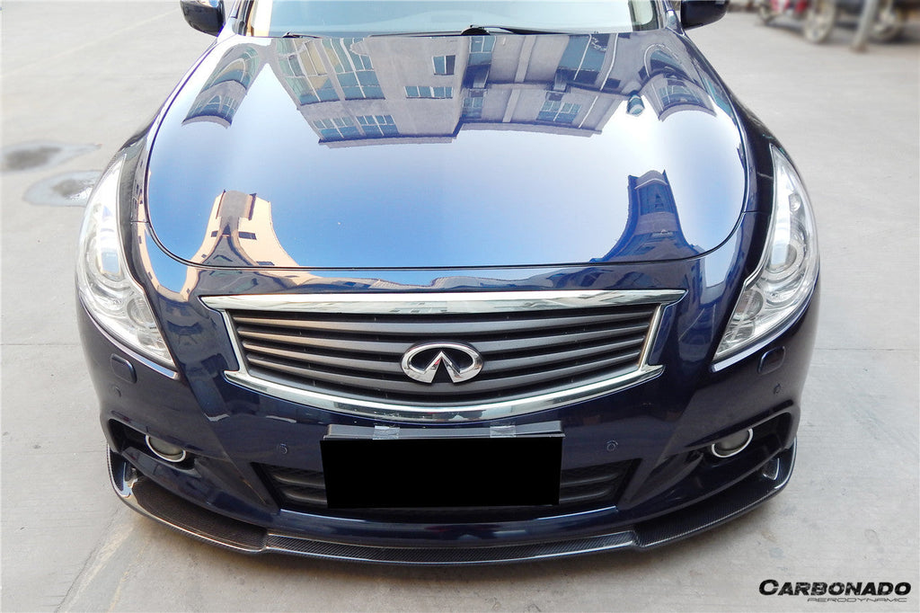 2010-2013 Infiniti G25/G37 Sedan EU Style Front Bumper - Carbonado Aero